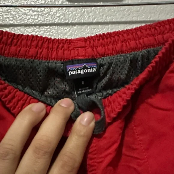 Patagonia Vibrant Red Shorts - Picture 5 of 6